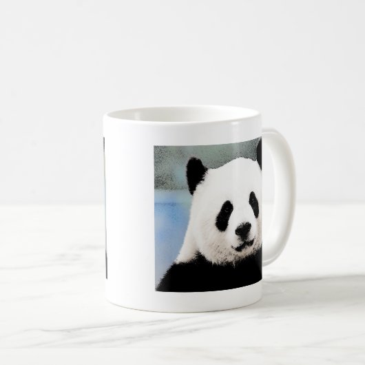 Panda Kaffeetasse (VorderseiteRechts)