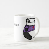Panda Kaffeetasse (VorderseiteRechts)