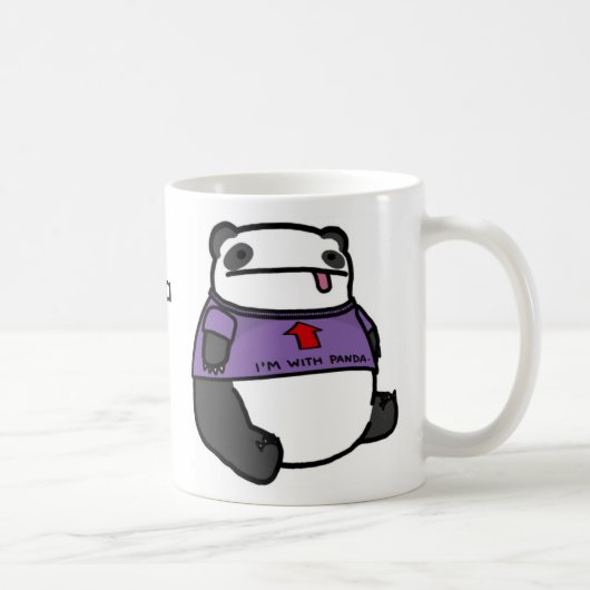 Panda Kaffeetasse (Rechts)