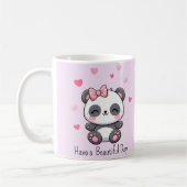 Panda  kaffeetasse (Links)
