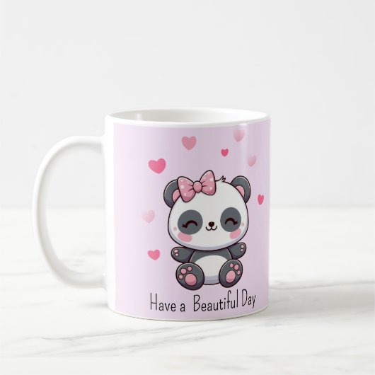 Panda kaffeetasse (Links)