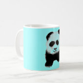 Panda Kaffeetasse (Vorderseite Links)