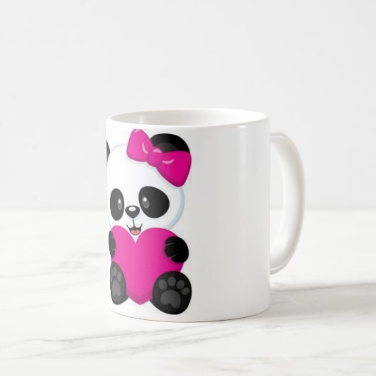 Panda Kaffeetasse (VorderseiteRechts)