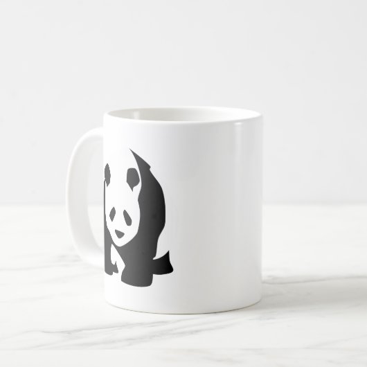 Panda Kaffeetasse (Vorderseite Links)