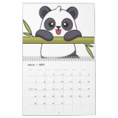 Panda-Kalender 2024 Kalender (Mär 2027)
