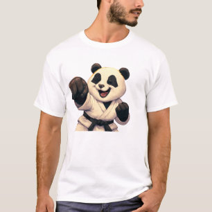 Panda Karate Master - Niedliche Kampfkunst T-Shirt
