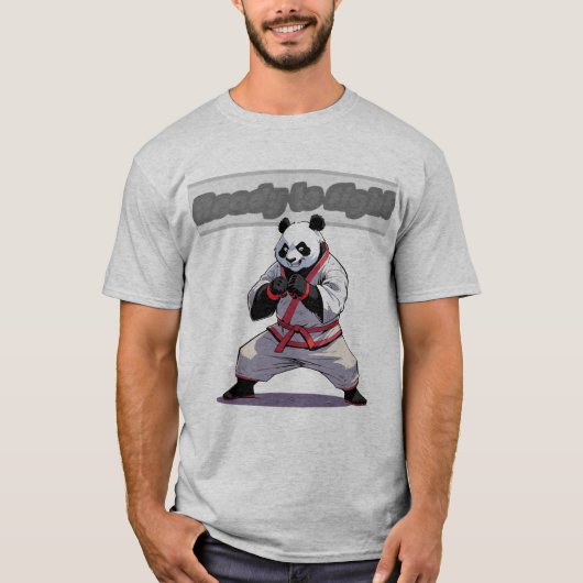 Panda Karate T - Shirt (Vorderseite)
