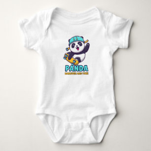 Panda Kater und Knirps Baby Strampler
