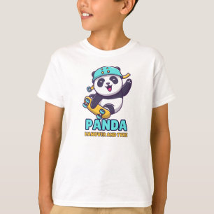 Panda Kater und Tyrann T-Shirt