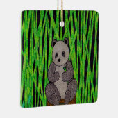 Panda - Keramik Keramikornament (Rechts)