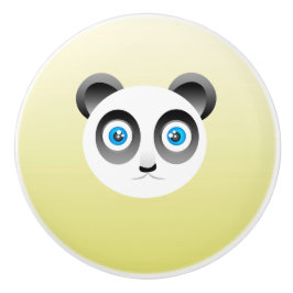 Panda Keramik Knob Keramikknauf