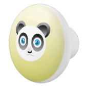 Panda Keramik Knob Keramikknauf (Rechts)