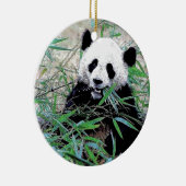 Panda Keramik Ornament (Rechts)