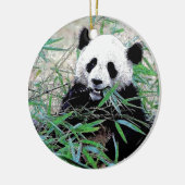 Panda Keramik Ornament (Links)
