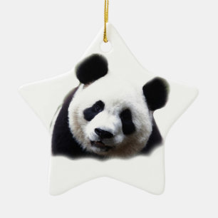 Panda Keramik Ornament