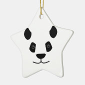 Panda Keramik Ornament (Links)