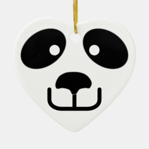 Panda Keramik Ornament