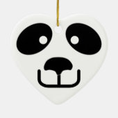 Panda Keramik Ornament (Hinten)