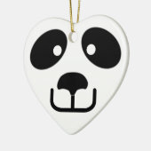 Panda Keramik Ornament (Links)