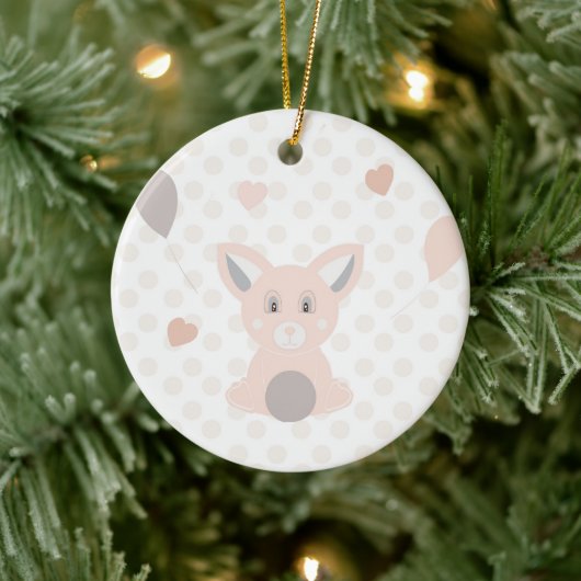 Panda Keramik Ornament (Baum)