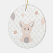 Panda Keramik Ornament (Links)