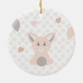 Panda Keramik Ornament (Hinten)