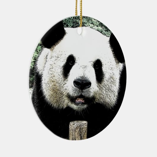 Panda Keramikornament (Rechts)