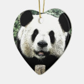 Panda Keramikornament (Links)