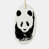 Panda Keramikornament (Rechts)