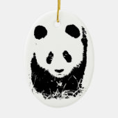 Panda Keramikornament (Vorne)