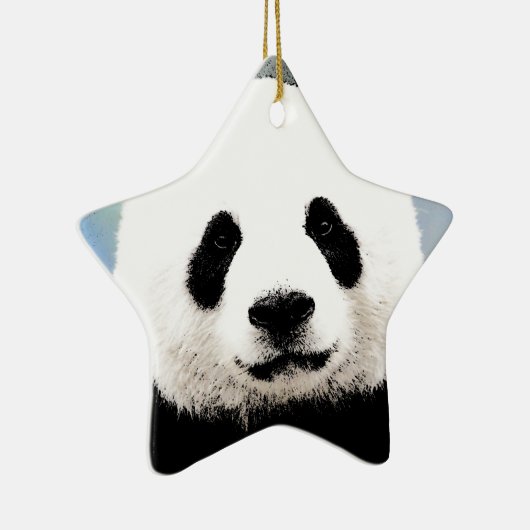 Panda Keramikornament (Rechts)