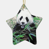 Panda Keramikornament (Links)