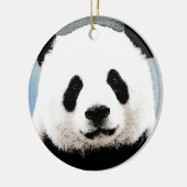 Panda Keramikornament (Links)
