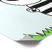 Panda Kid Poster (Ecke)