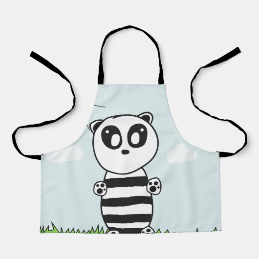 Panda Kid Schürze (Vorderseite)
