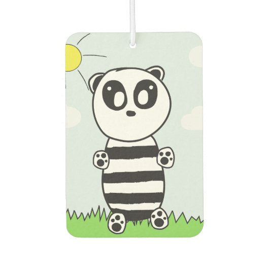 Panda Kids Autolufterfrischer (Vorderseite)
