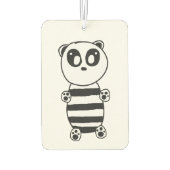 Panda Kids Autolufterfrischer (Rückseite)
