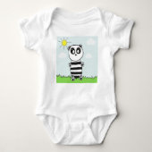 Panda Kids Baby Strampler (Vorderseite)