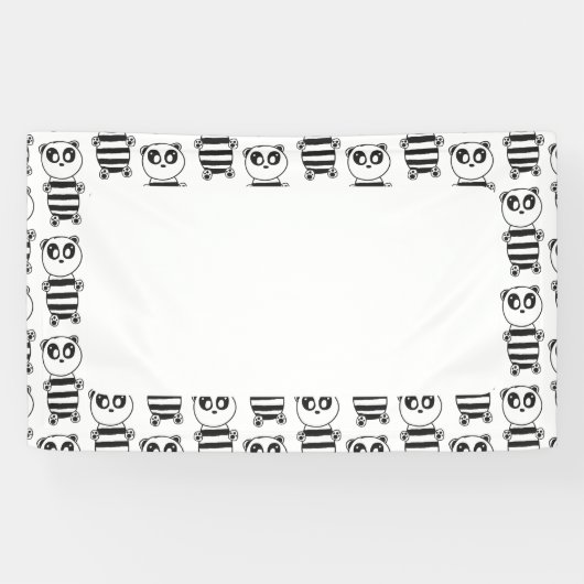 Panda Kids Banner (Horizontal)