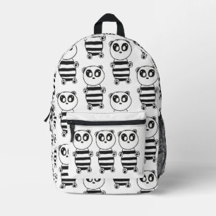 Panda Kids Bedruckter Rucksack