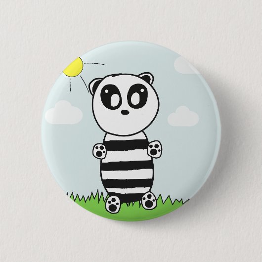 Panda Kids Button (Vorderseite)