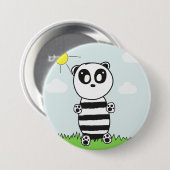 Panda Kids Button (Vorne & Hinten)