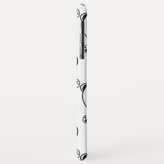 Panda Kids Case-Mate iPhone Hülle (Hinten/Links)