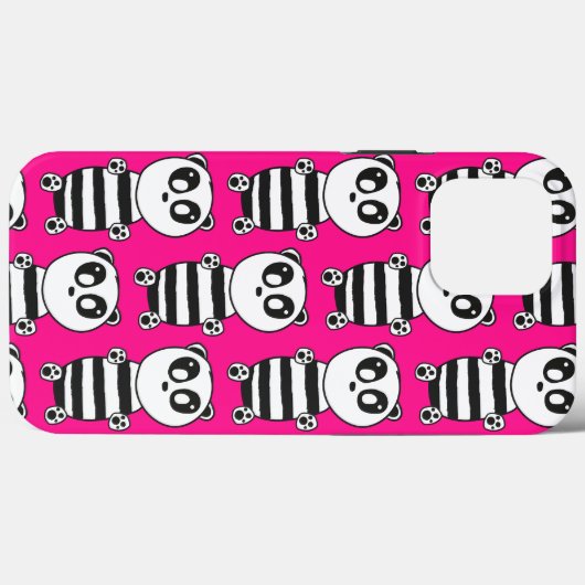 Panda Kids Case-Mate iPhone Hülle (Rückseite (Horizontal))