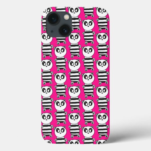 Panda Kids Case-Mate iPhone Hülle (Rückseite)