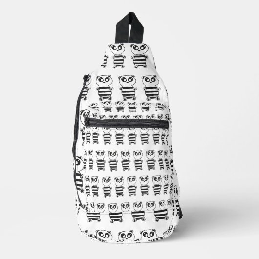 Panda Kids Crossbody Bag (Vorderseite)