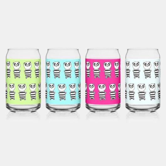 Panda Kids Dosenglas (Vorderseite)