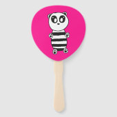 Panda Kids Fächer (Rückseite)