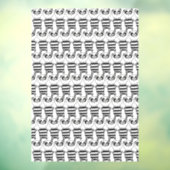 Panda Kids Fensteraufkleber (Blatt 3)