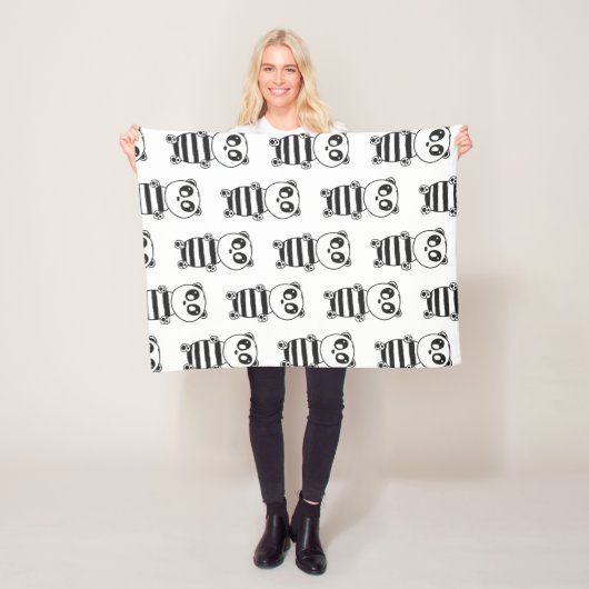 Panda Kids Fleecedecke (Beispiel)